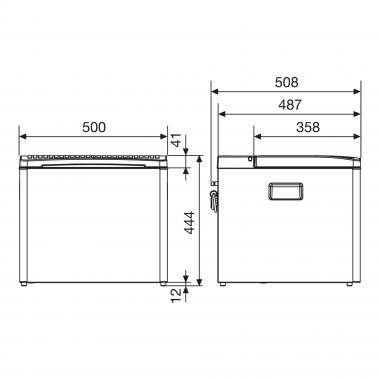 Газовый холодильник Dometic ACX 40